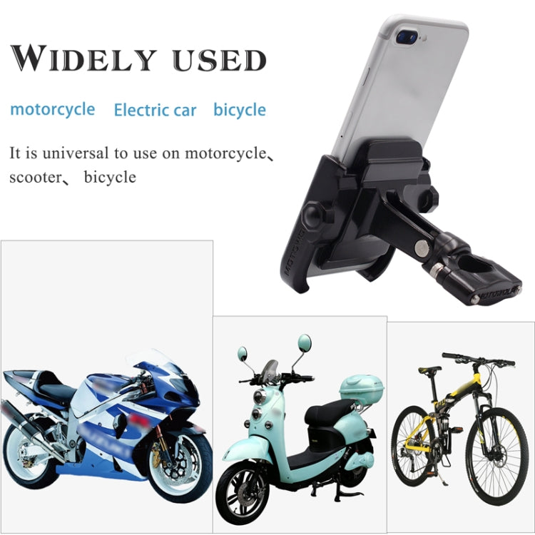 Bicycle Riding Navigation Mobile Phone Holder Motorcycle Car Aluminum Alloy Mobile Phone Holder