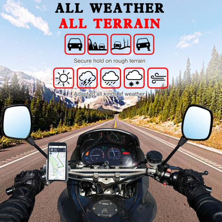 Bicycle Riding Navigation Mobile Phone Holder Motorcycle Car Aluminum Alloy Mobile Phone Holder