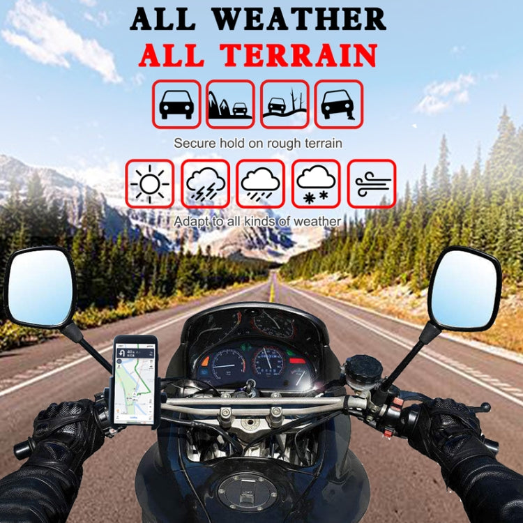 Bicycle Riding Navigation Mobile Phone Holder Motorcycle Car Aluminum Alloy Mobile Phone Holder