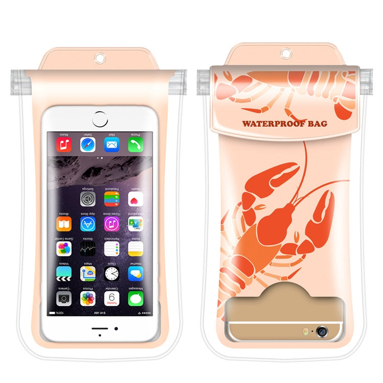 4 PCS Transparent Hanging Neck Waterproof Mobile Phone Bag Sleeve Underwater World Large Mobile Phone Waterproof Bag
