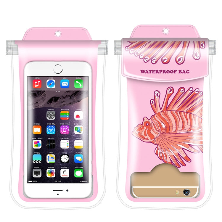 4 PCS Transparent Hanging Neck Waterproof Mobile Phone Bag Sleeve Underwater World Large Mobile Phone Waterproof Bag