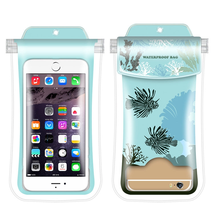 4 PCS Transparent Hanging Neck Waterproof Mobile Phone Bag Sleeve Underwater World Large Mobile Phone Waterproof Bag