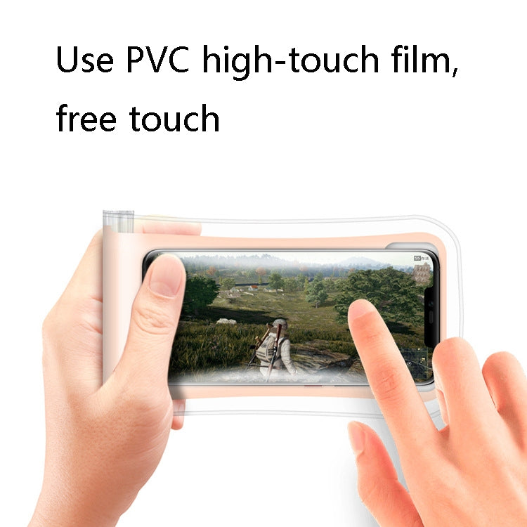 4 PCS Transparent Hanging Neck Waterproof Mobile Phone Bag Sleeve Underwater World Large Mobile Phone Waterproof Bag