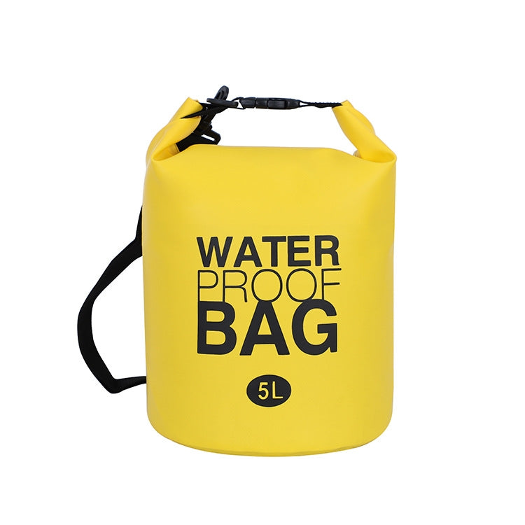 5L Outdoor Waterproof Bag PVC Portable Drifting Upstream Waterproof Bucket Bag