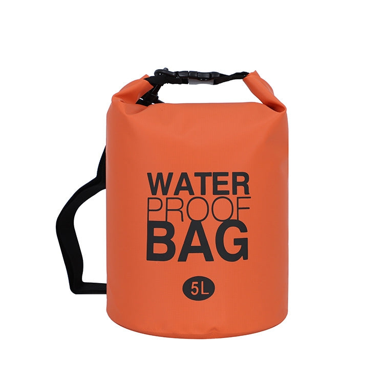 5L Outdoor Waterproof Bag PVC Portable Drifting Upstream Waterproof Bucket Bag