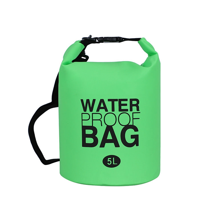 5L Outdoor Waterproof Bag PVC Portable Drifting Upstream Waterproof Bucket Bag