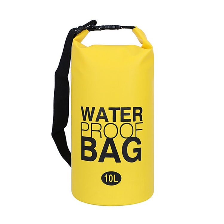 10L PVC Outdoor Drifting Waterproof Bag Diving Waterproof Bucket Bag
