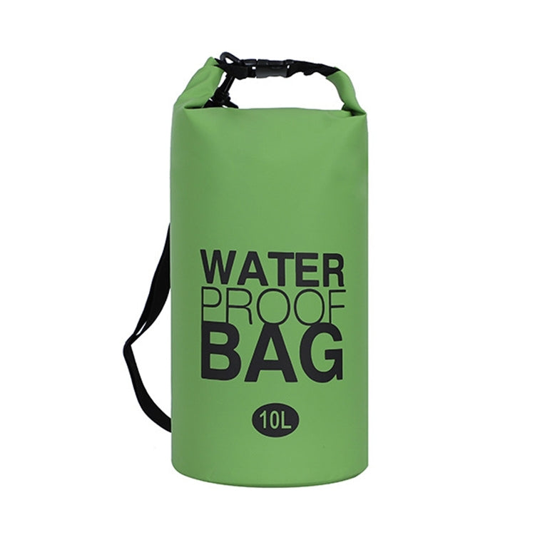 10L PVC Outdoor Drifting Waterproof Bag Diving Waterproof Bucket Bag