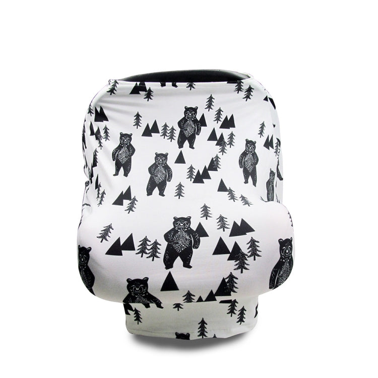 Multifunctional Enlarged Stroller Windshield Breastfeeding Towel Baby Seat Cover