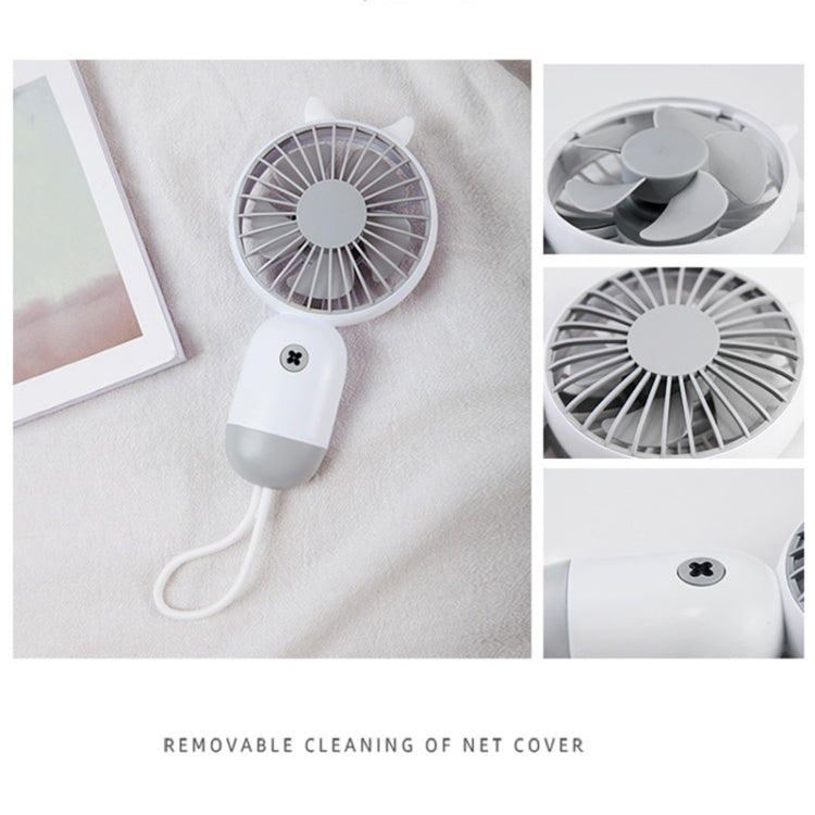 C2261 USB Portable Big Wind Super Quiet Mini Multi-Function Handheld Fan
