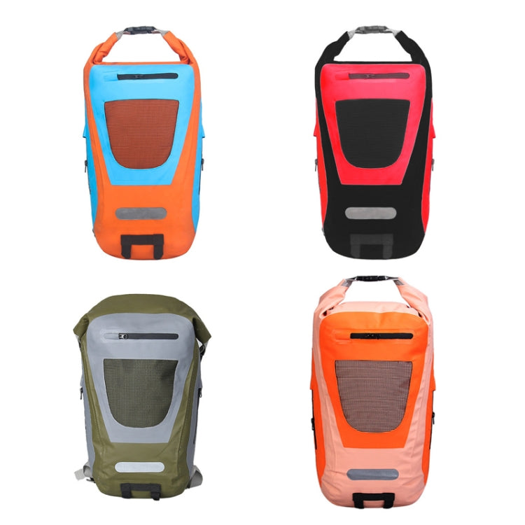 25L Outdoor Sports Waterproof Backpack PVC Cycling Travel Storage Bag