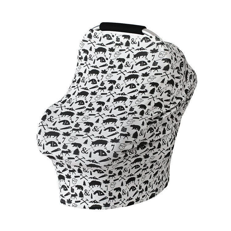 Multifunctional Cotton Nursing Towel Safety Seat Cushion Stroller Cover