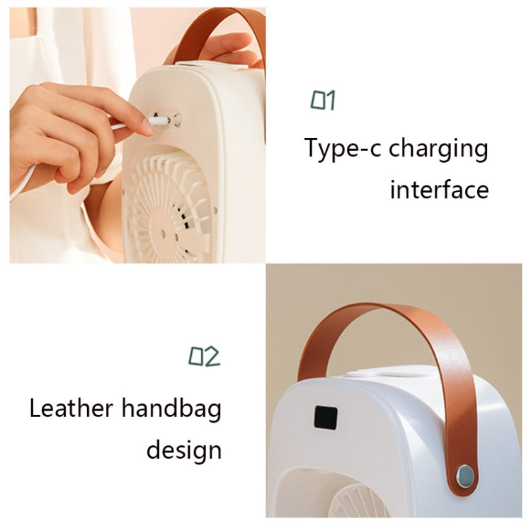D18 USB Desktop Portable Air Cooler Home Office Portable Fog Cooling Fan