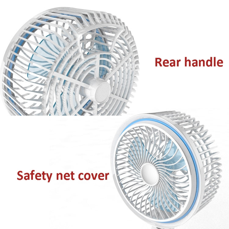 Mini Variety Folding Fan LED Desk Lamp Charging Fan, Random Color Delivery