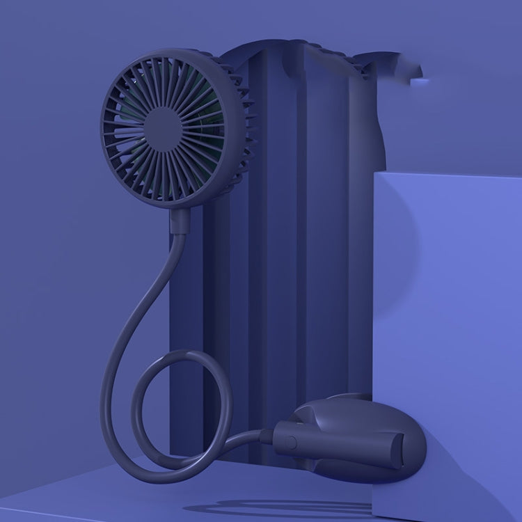 WS13 Sport Lazy Hanging Neck Fan Portable Folding Desktop Fan
