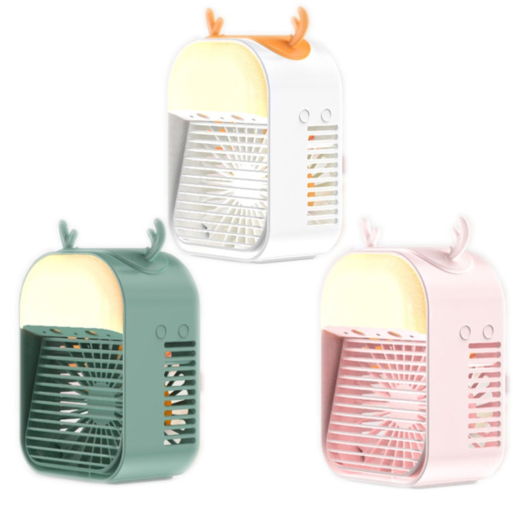 Household Mini Humidification Fan Portable USB Water-cooled Air Conditioning Fan