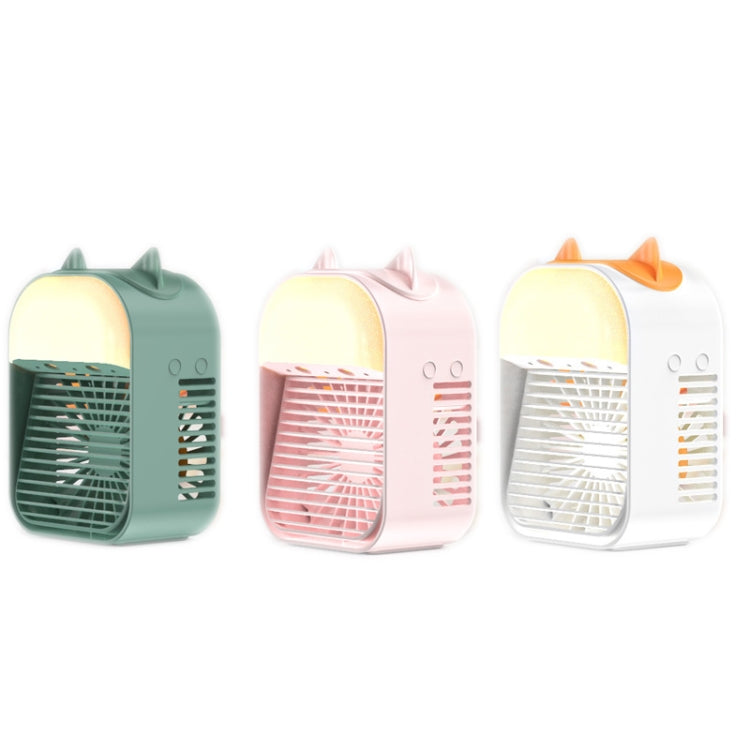 Household Mini Humidification Fan Portable USB Water-cooled Air Conditioning Fan
