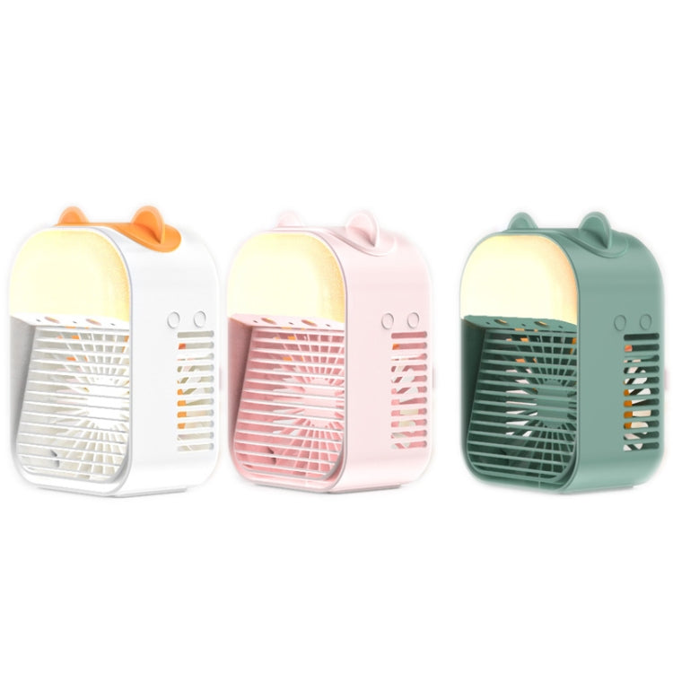 Household Mini Humidification Fan Portable USB Water-cooled Air Conditioning Fan