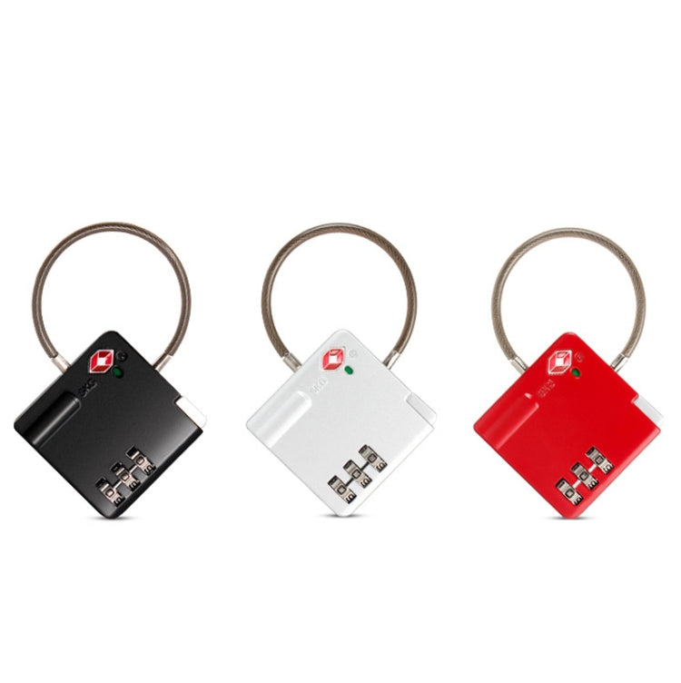 TSA Customs Combination Lock Anti-Theft Wire Padlock