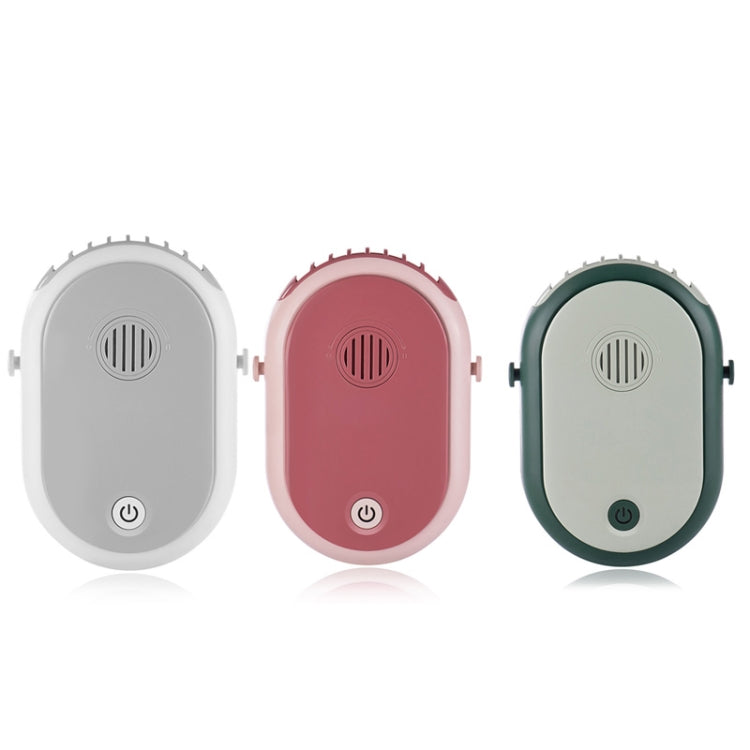 M3 Hanging Neck Aromatherapy Fan USB Mini Portable Household Outdoor Fan, Colour: Turquoise Ordinary