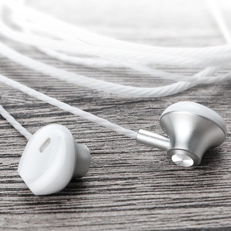 F10 Smart Wire Control Universal Mobile Headset Earbud Sports Earphone with Mic