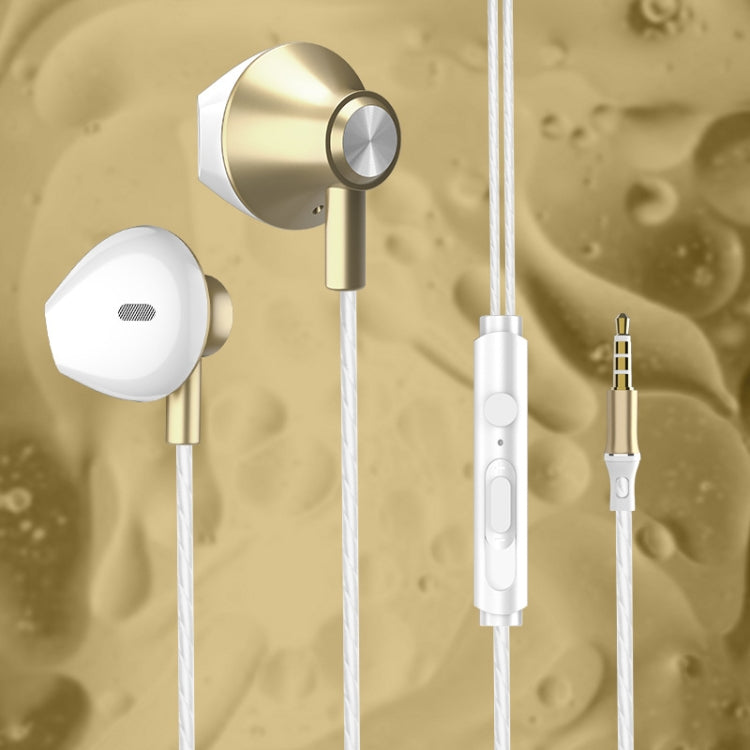 F10 Smart Wire Control Universal Mobile Headset Earbud Sports Earphone with Mic