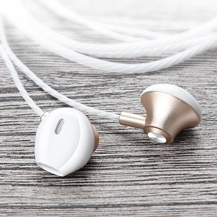 F10 Smart Wire Control Universal Mobile Headset Earbud Sports Earphone with Mic