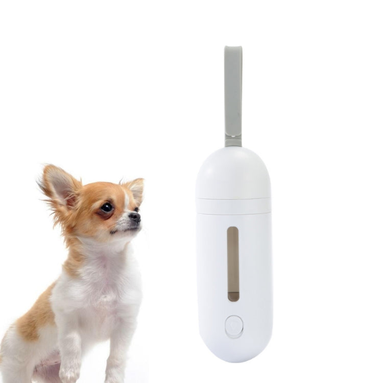 Pet Dual-purpose Accompanying Cup For Out Drinking Water With Garbage Bag Toilet Picker Portable Drinking Cup For Dogs