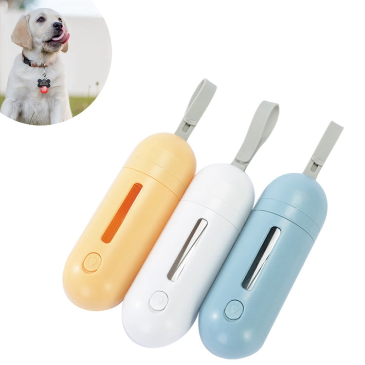 Pet Dual-purpose Accompanying Cup For Out Drinking Water With Garbage Bag Toilet Picker Portable Drinking Cup For Dogs