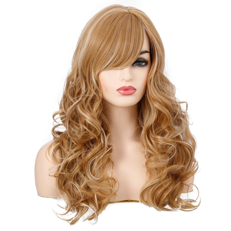 Long Curly Hair Hoods Women Chemical Fiber Wigs
