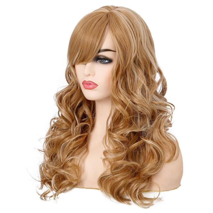 Long Curly Hair Hoods Women Chemical Fiber Wigs