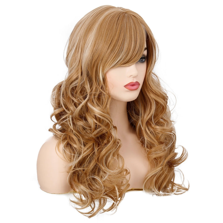 Long Curly Hair Hoods Women Chemical Fiber Wigs