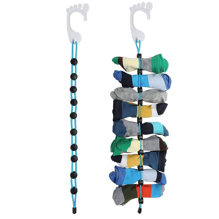 3 Sets Socks Storage Organizer Socks Cleaning Aid  Hanging Socks ,Romdom Color Delivery
