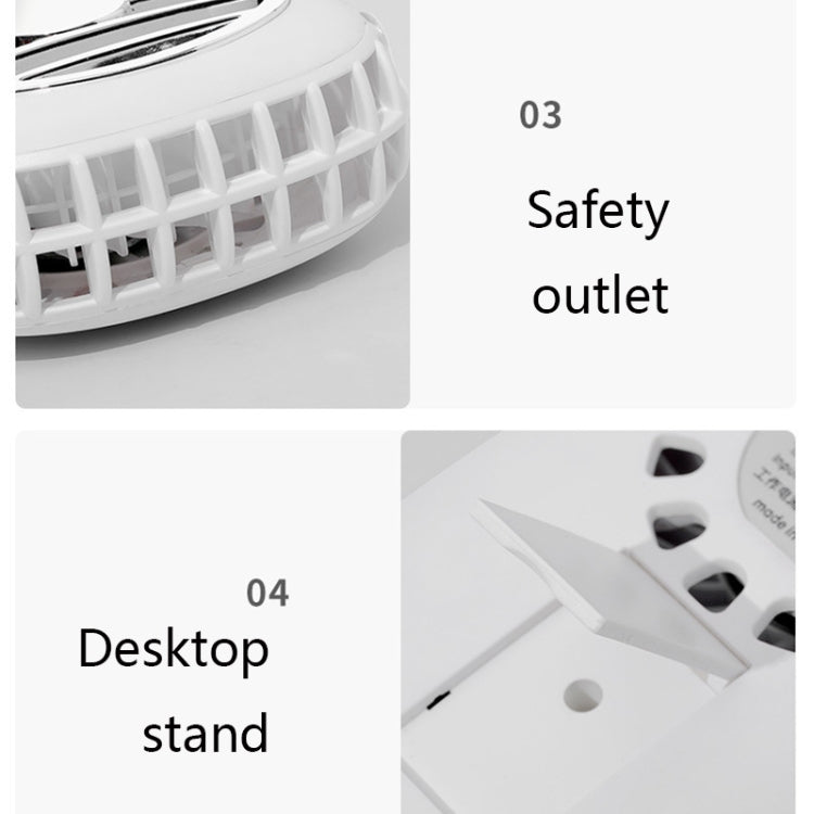 WX616 Mini Hanging Neck Fan USB Student Office Handheld Fan