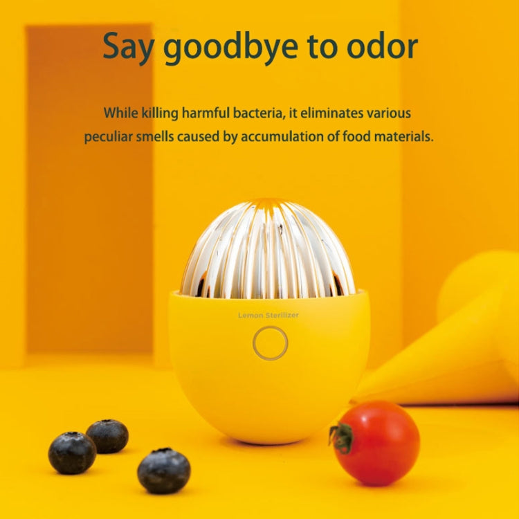 117 Lemon Refrigerator Deodorizer Wardrobe Shoe Cabinet Deodorant Ozone Sterilization Machine