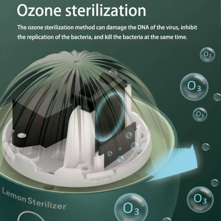 117 Lemon Refrigerator Deodorizer Wardrobe Shoe Cabinet Deodorant Ozone Sterilization Machine