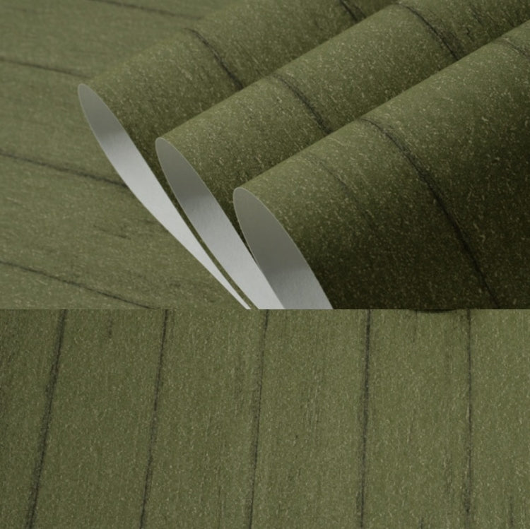 Wood Grain Non-Woven Wallpaper Vintage Background Photography Wallpaper(Dark Green)