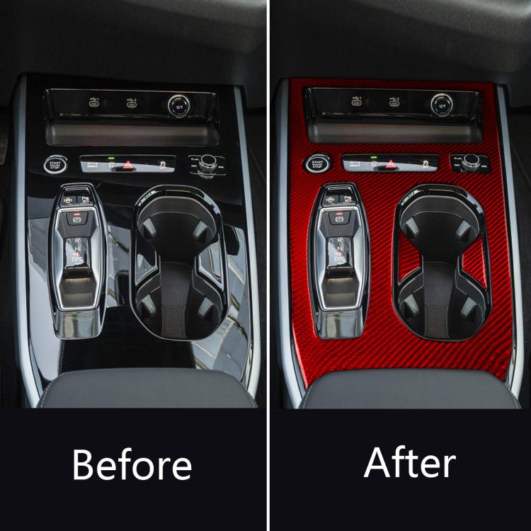 3pcs /Set Center Console Cup Holder Trim Left-Hand Drive For Audi A5 / A5L / S5 Avant / A5 Saloon / A6 Avant / A6L