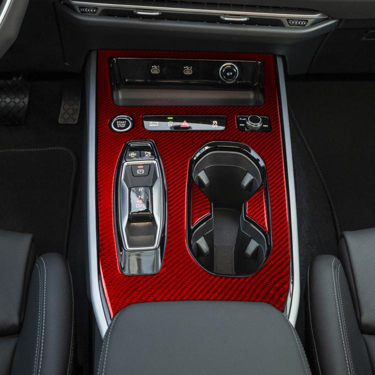 3pcs /Set Center Console Cup Holder Trim Left-Hand Drive For Audi A5 / A5L / S5 Avant / A5 Saloon / A6 Avant / A6L