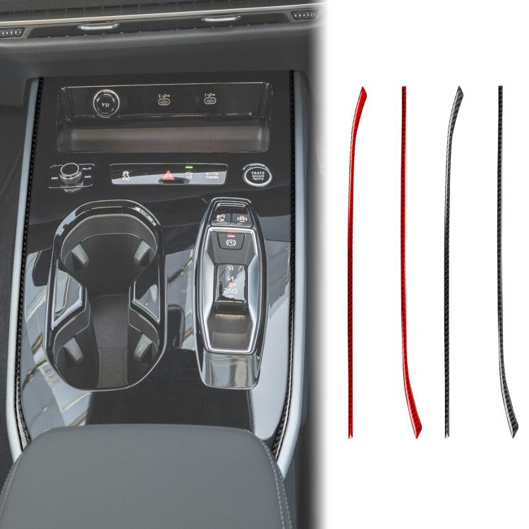 2pcs /Set Gear Shift Side Trim Stickers Right-Hand Drive For Audi A5 / A5L / S5 Avant / A5 Saloon / A6 Avant / A6L