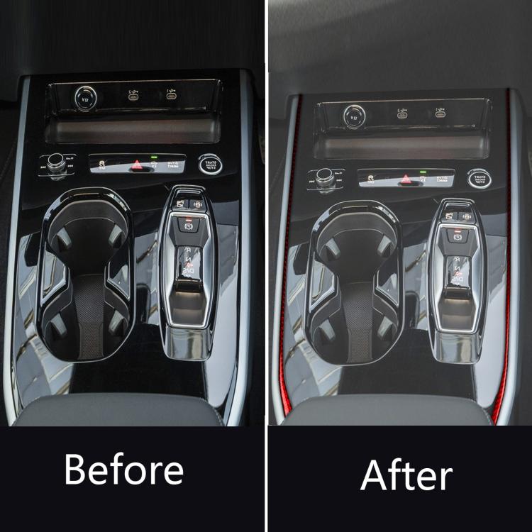 2pcs /Set Gear Shift Side Trim Stickers Right-Hand Drive For Audi A5 / A5L / S5 Avant / A5 Saloon / A6 Avant / A6L