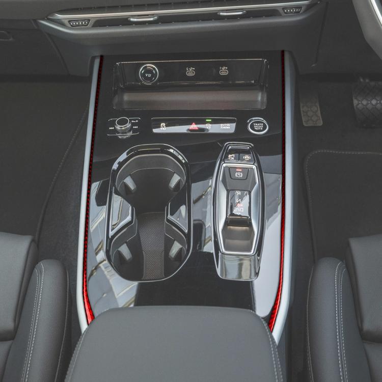 2pcs /Set Gear Shift Side Trim Stickers Right-Hand Drive For Audi A5 / A5L / S5 Avant / A5 Saloon / A6 Avant / A6L