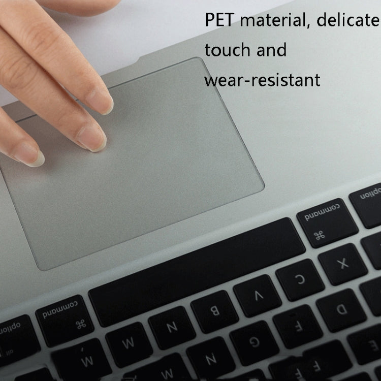 2 PCS Laptop Touchpad Film Transparent Frosted Protective Sticker For MacBook Pro 13.3 inch A2289 & A2251 (2020)