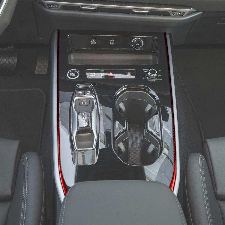 2pcs /Set Gear Shift Side Trim Stickers Left-Hand Drive For Audi A5 / A5L / S5 Avant / A5 Saloon / A6 Avant / A6L