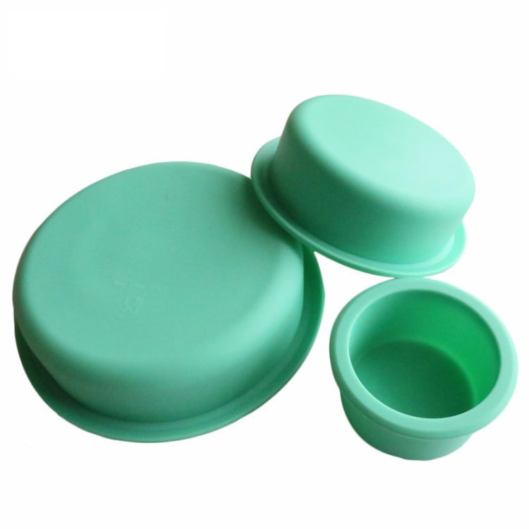Three-Layer Round Cake Mold Silicone Baking Mold Pizza Cake Base
