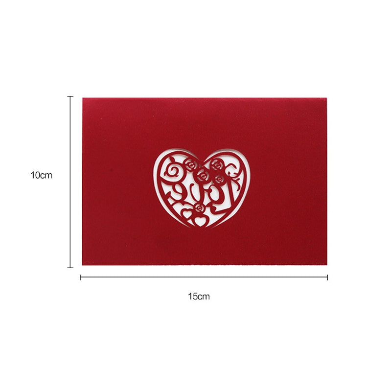 2 PCS Thanksgiving Mother Day Blessing Three-Dimensional Card Paper Sculpture 3D Holiday Card