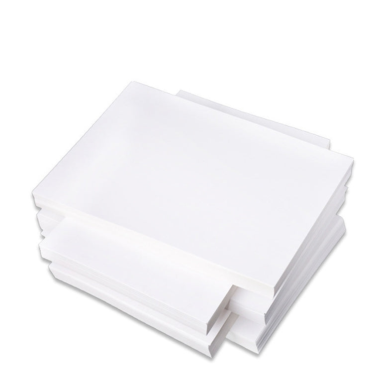 White A4 Printing Paper Double-coated Copy Paper for Office, Style:70G White 100 Sheets