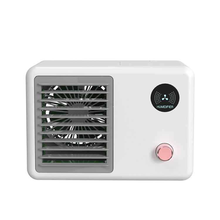 Portable Desktop Mini Retro Humidifying Spray Fan