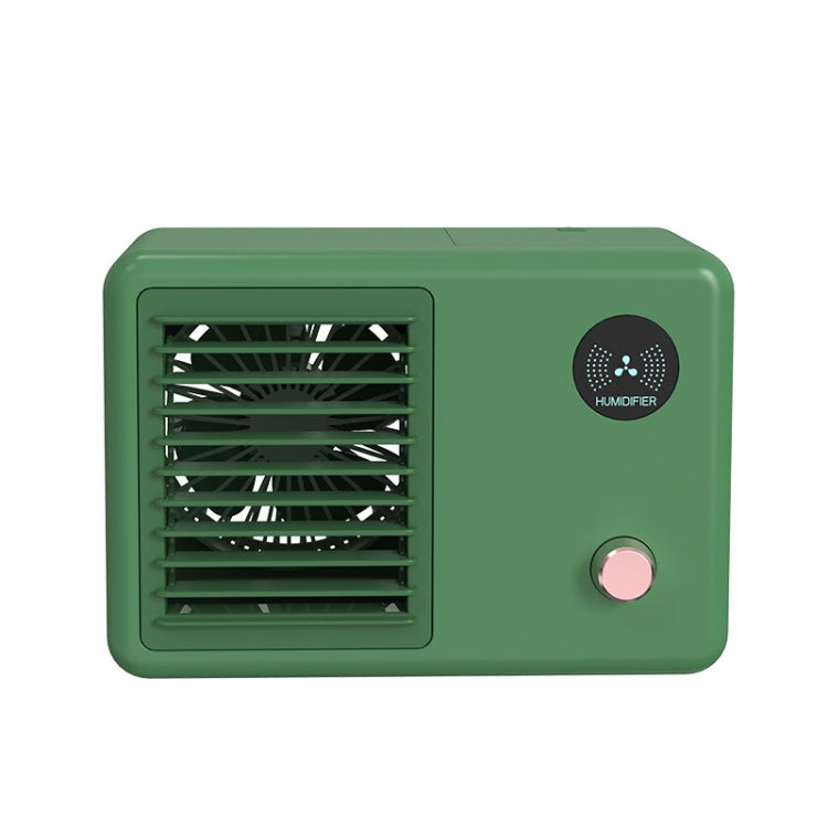 Portable Desktop Mini Retro Humidifying Spray Fan