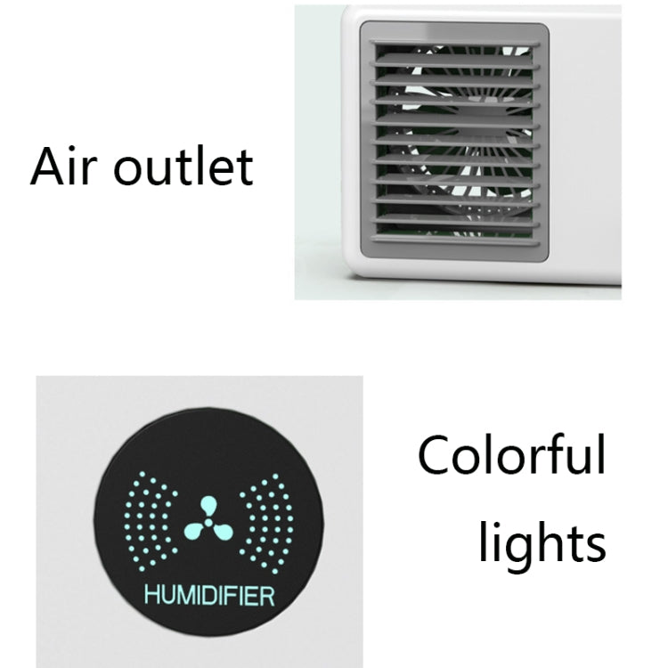 Portable Desktop Mini Retro Humidifying Spray Fan
